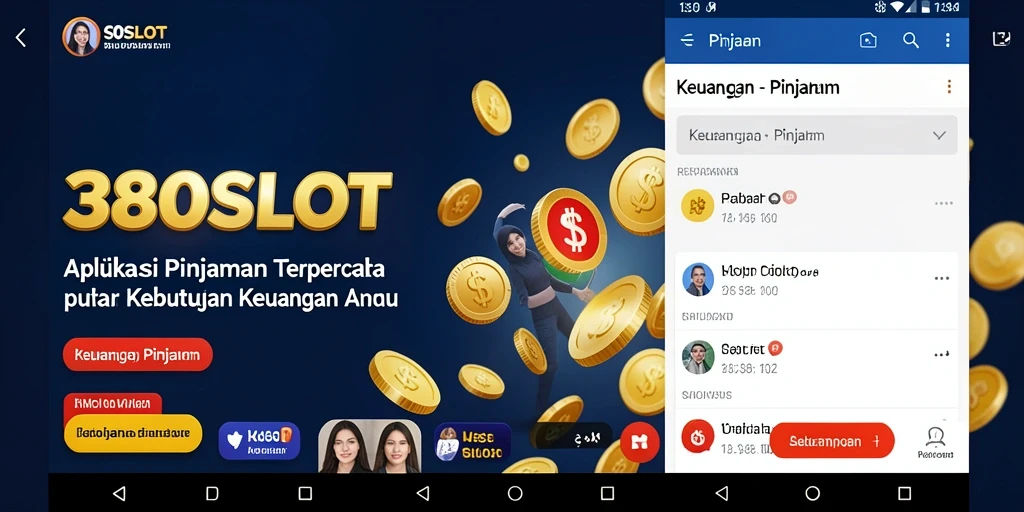 Antarmuka aplikasi 380SLOT yang jelas dan mudah digunakan