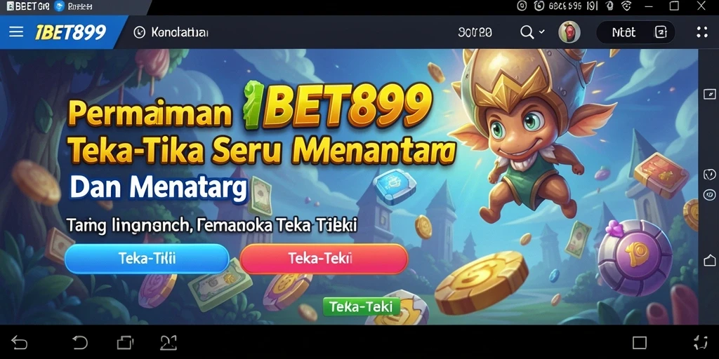 Antarmuka menarik dan penuh teka-teki menantang.