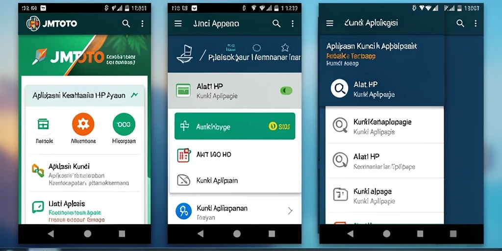 Tampilan antarmuka JMTOTO yang sederhana dan intuitif.