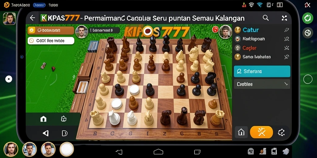 Antarmuka KIPAS777 yang menarik dan mudah digunakan.